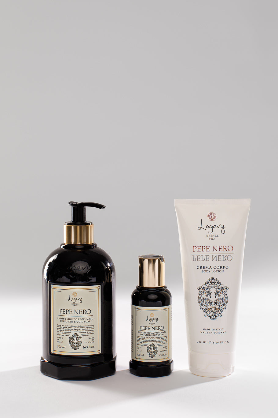 Logevy Firenze 1965 PEPE NERO Body Care Gift Box