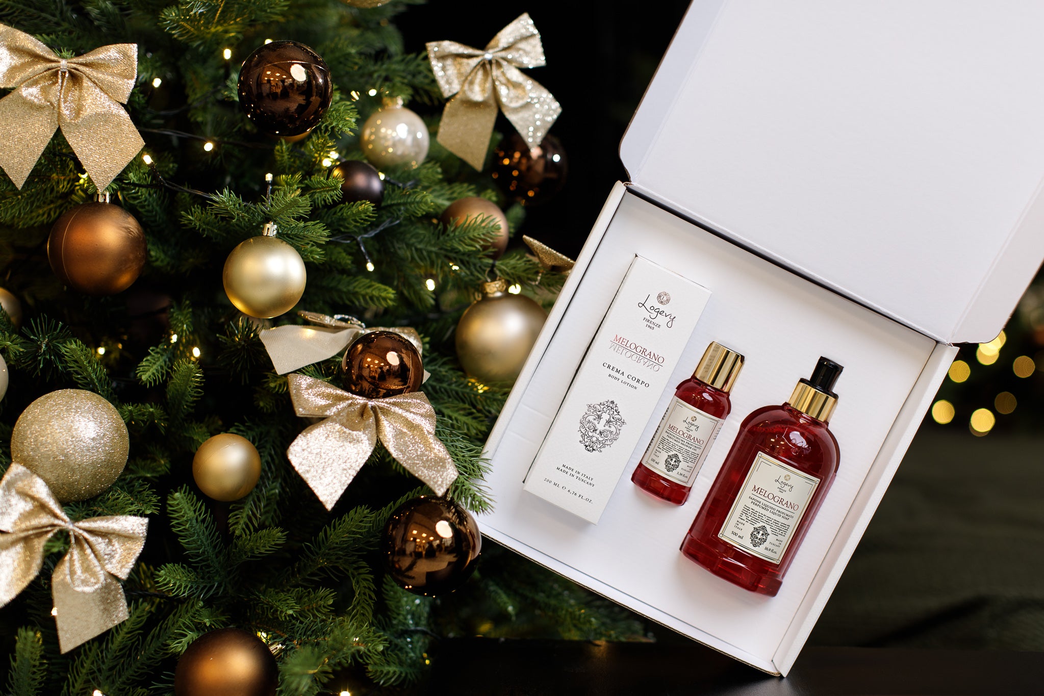 Logevy Firenze 1965 MELOGRANO Body Care Gift Box